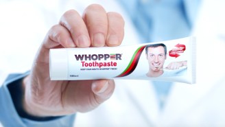 Burger King Kicks Off April Fools Day Early With ‘Whopper Toothpaste’