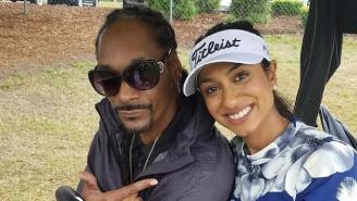 Snoop Dogg Showed Up At The Masters PGA Tournament To Live His Best Life