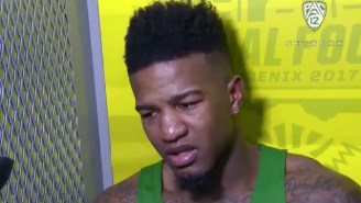A Tearful Jordan Bell Blamed Himself For Oregon’s Loss To UNC