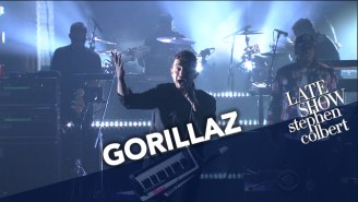 Gorillaz Brought Out Pusha T For Their Trippy Performance Of “Let Me Out’ On ‘Colbert’