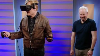 Conan’s Wishes For Oculus Rift Lovemaking Are Dashed Again In A Ridiculous ‘Clueless Gamer’