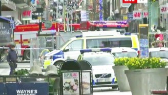 A Truck Has Crashed Into A Crowded Stockholm Department Store, Killing Multiple People