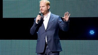 Kiefer Sutherland Is Trying To Force Jim Gaffigan To Eat Weird Boston Hotel Food For Some Reason