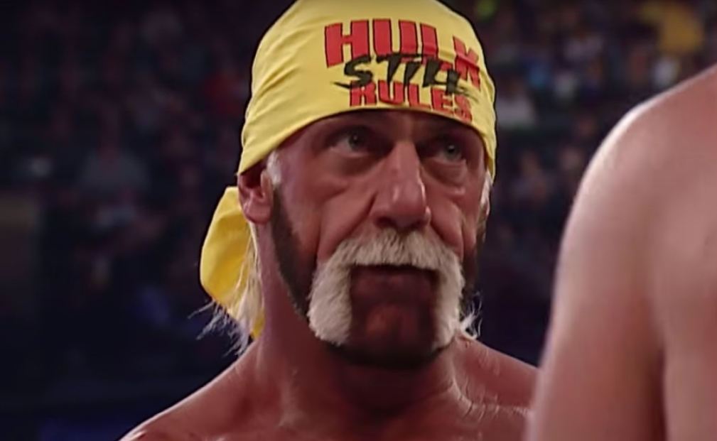 Hogan Rocker Foulard Hulk Hogan Perruque Avec Barbe Rouge Bandana à Longs Cheveux 