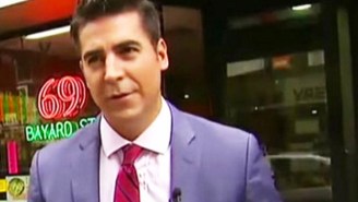 The Fox News Screengrab The NY Times Is Using In Their Stories About Jesse Watters Is Absolutely Perfect