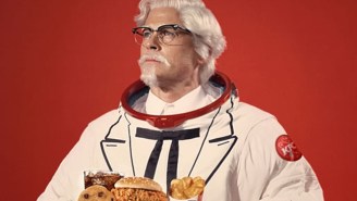 Rob Lowe Is The New KFC Colonel And He’s *Literally* Sending A Sandwich To Space