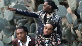 Quavo Rocks A Diamond Yoda Chain In The Migos ‘Get Right Witcha’ Video