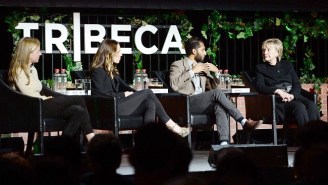 Hillary Clinton Made A Surprise Appearance At The Tribeca Film Festival To Talk About Elephant Poaching