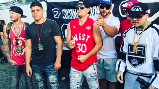 Nick Diaz Is Living His Best Life Partying With The Wu-Tang Clan And Tossing Free Weed At People