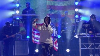 Joey Badass Slams The Prison Industrial Complex In His ‘Colbert’ Performance Of ‘Land Of The Free