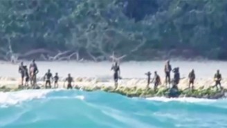 This Footage Reportedly Shows The ‘Most Isolated Tribe In The World’ That Kills Visitors To Their Island