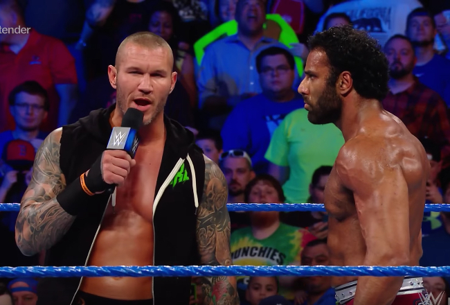 Randy Orton confronts Jinder Mahal on Smackdown