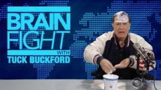 Stephen Colbert Adopts Alex Jones’ Intense Vigor To Fight His Own Battle Against A Yogurt Company