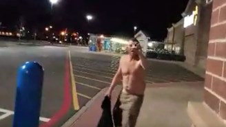 A Drunk Guy Outside A Wal-Mart Tried To Fight A Decorated MMA Fighter