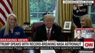Trump’s Response To Learning Astronauts Drink Their Own Pee Is Everything You’d Expect
