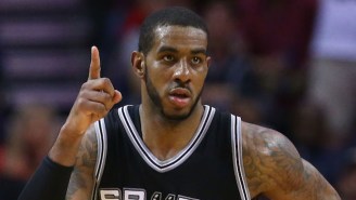 LaMarcus Aldridge Posterized Draymond Green To Punctuate A Dominant First Quarter