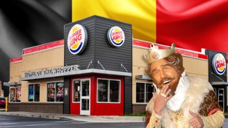 Burger King’s First Restaurant In Belgium Kicks Off Its Existence By Angering A Real King