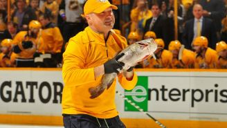 The Predators Fan Who Tossed A Catfish Onto The Ice In Pittsburgh Got Arrested