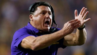 LSU’s Football Coach Drinks An Insane Amount Of Energy Drinks In A Day