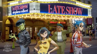 Stephen Colbert Teams With Gorillaz For A Very Special ‘Late Show’ Rendition Of ‘Feel Good Inc.’