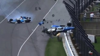 Scott Dixon Walked Away From A Horrifying Crash At The Indy 500