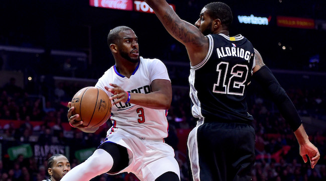 chris paul stats vs spurs