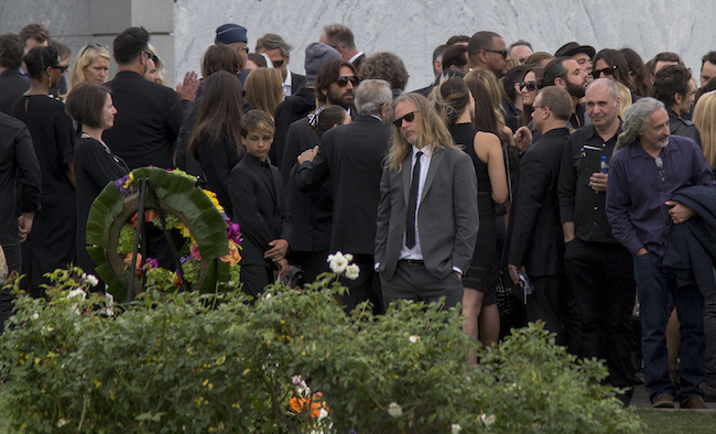 Music And Hollywood Legends Mourn Chris Cornell At His L A Funeral https uproxx com music chris cornell funeral los angeles