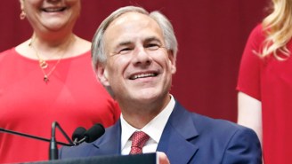 TX Gov. Greg Abbott Tries To One-Up Ron DeSantis In Cartoon Villainy By Vowing To Bus Migrants To D.C.