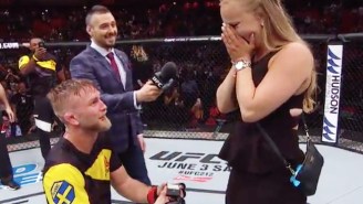 UFC Fight Night 109 Results: Gustafsson Dominates Teixeira Then Gets Engaged In The Octagon