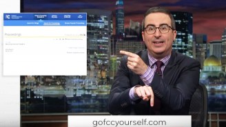 John Oliver’s Second Attempt To Save Net Neutrality Crashed The FCC Website (Again)