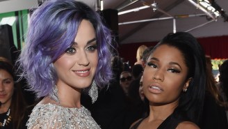 Katy Perry And Nicki Minaj Slay An Unnamed Opponent On The Bouncy New Track ‘Swish Swish’