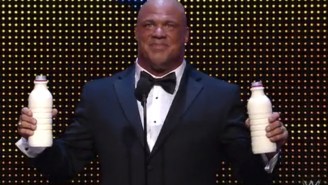 Kurt Angle’s WWE Hall Of Fame Induction Speech Was Almost A Lot Wilder