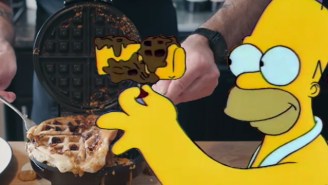 You Can Finally Learn How To Make Homer’s ‘Moon Waffles’ From The Simpsons