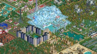 It Took Ten Years For A Gamer To Create This Ridiculously Huge ‘Roller Coaster Tycoon 2’ Park