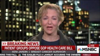 Boing Boing’s Xeni Jardin Broke Down While Talking About The Threats To Healthcare On MSNBC