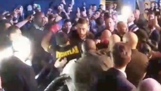 After His Bellator Fight With Rory MacDonald, Paul Daley Rushed Into The Audience To Scrap With Michael Page
