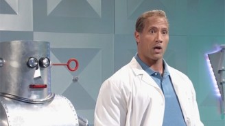 People Were Not Happy With The Rock’s Weird ‘Robot’ Sketch On ‘SNL’