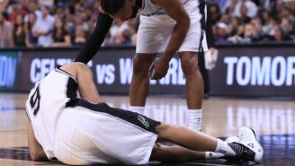 Tony Parker Is Out For The Rest Of The Playoffs With A Torn Quad