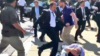 Turkish President Erdogan’s Guards Will Be Charged For Roughing Up Protesters In D.C.