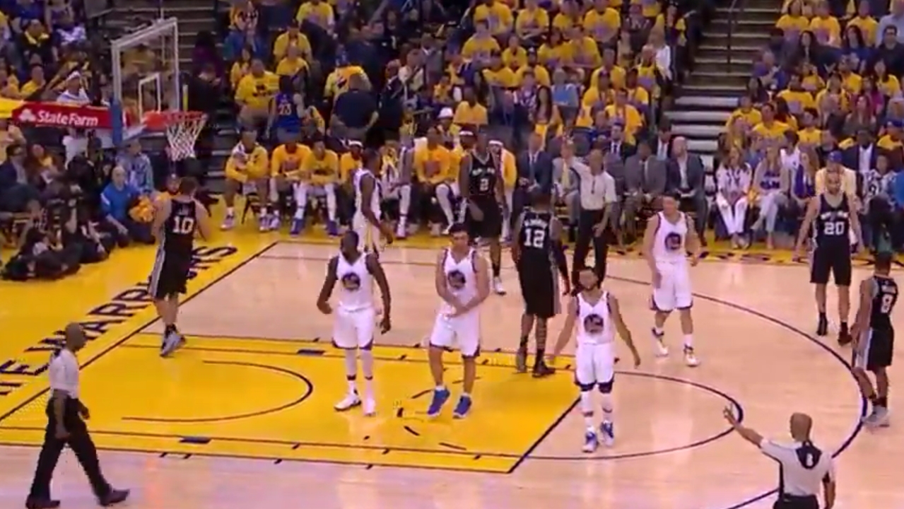 Multiple Warriors Complained About A Foul Call In Exactly The Same Way