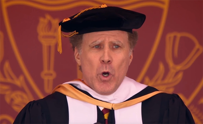 Will ferrell graduation speech 2020 image
