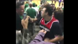 A Fan Brawl At Wizards-Celtics Game 7 Caused A Bloody Mess In Boston