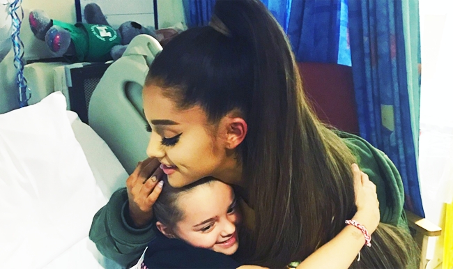 Ariana Grande Visits Manchester Victims Ahead Of Benefit Concert