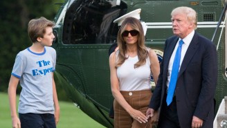 Melania And Barron Trump Have Officially Moved Into The White House