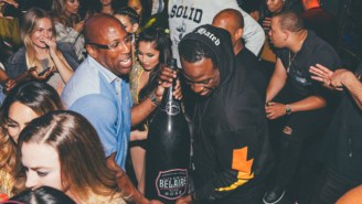 Draymond Green And Mike Brown Celebrated The Warriors’ Championship With $12K Champagne Bottles