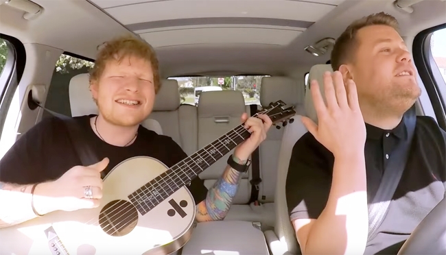 James Corden Gives London A New 'Carpool Karaoke' With Ed Sheeran