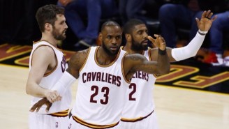 LeBron Was Drinking Wine With Kevin Love When Kyrie Irving Called Him (UPDATED)