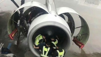 A Flight Was Delayed For Five Hours After A Passenger Threw Coins Into An Engine For Good Luck