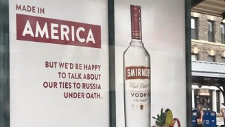 Smirnoff Throws Some Shade At Trump And His Russia Scandals With Their New Advertising