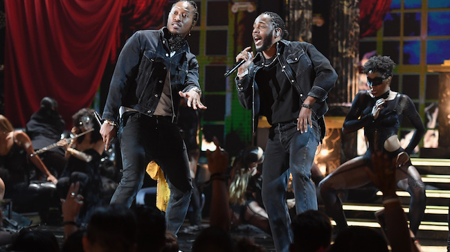 bestellen Versnipperd Moet WATCH] Future And Kendrick's 'Mask Off' Performance At BET Awards